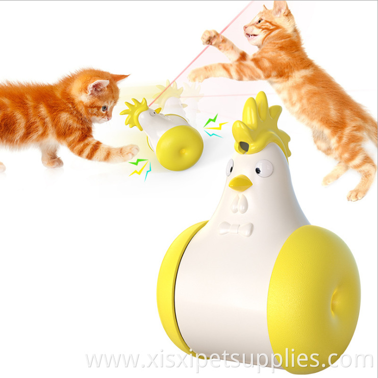 Electric sounding tumbler with laser tease cat toy cat teaser toy